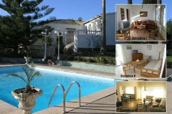 Villa La Noria Maurische Bungalows Grosser Pool Garten Mit Rasen Und Grossen Terrassen Cala Romantica  Prázdninový dům Cala Romantica (Mallorca)